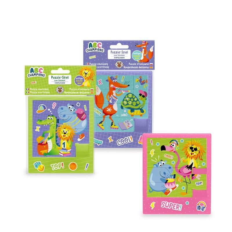 ABC CHAMPIGNONS  Schiebepuzzle