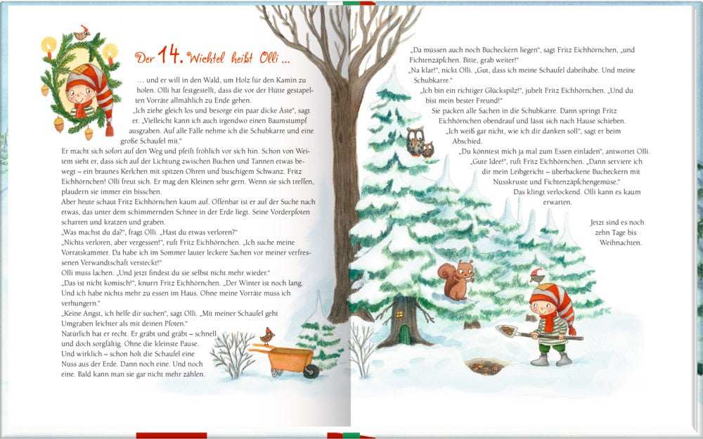 24 Weihnachtswichtel Geschichten