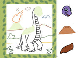 Mein 1.Dino-Bastelbuch: Schneiden, kleben, malen