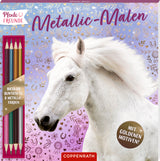 Metallic-Malen mit Bicolor-Buntstiften