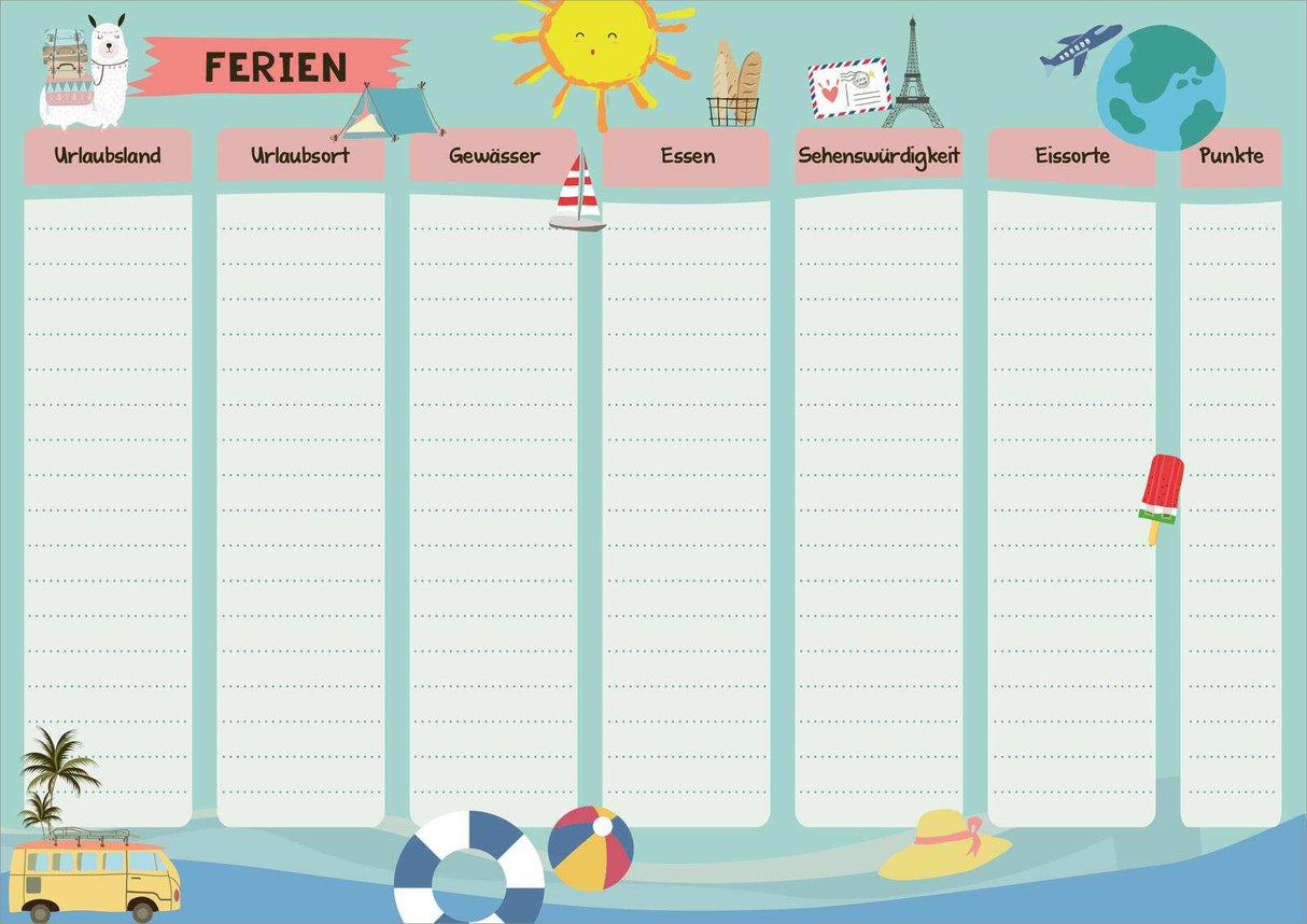 Stadt, Land, Ferienspaß