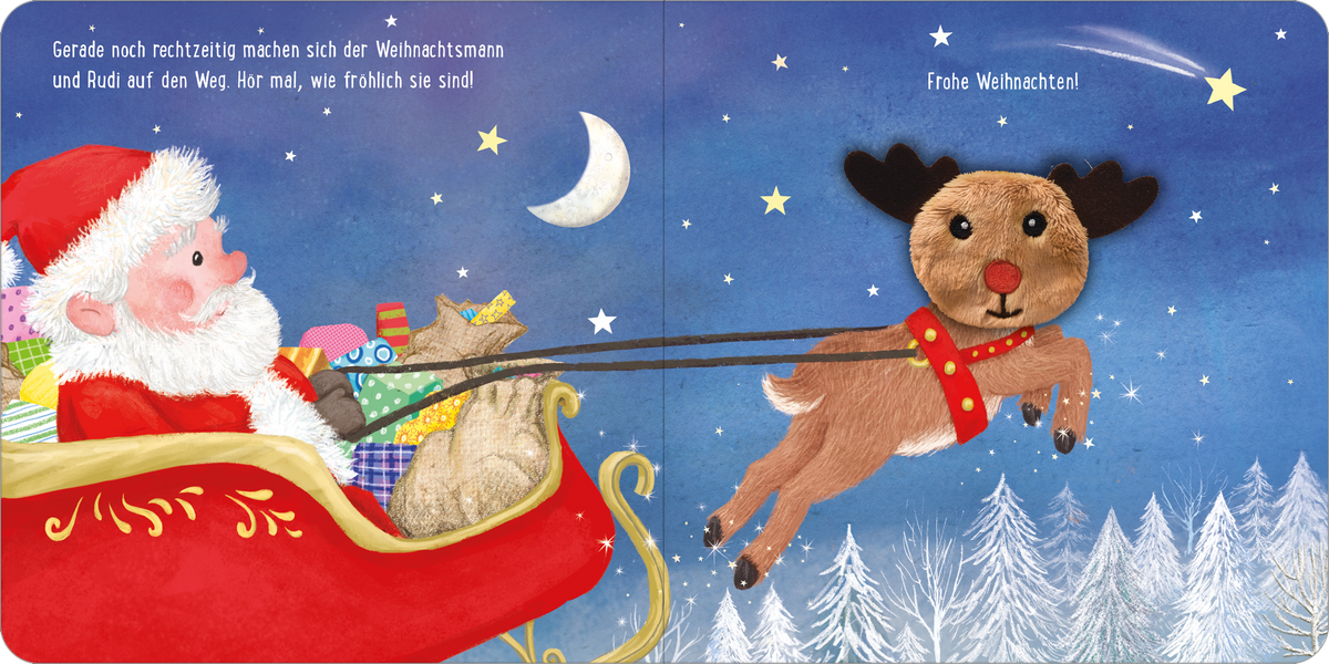 Sprech Fingerpuppen: Rentier