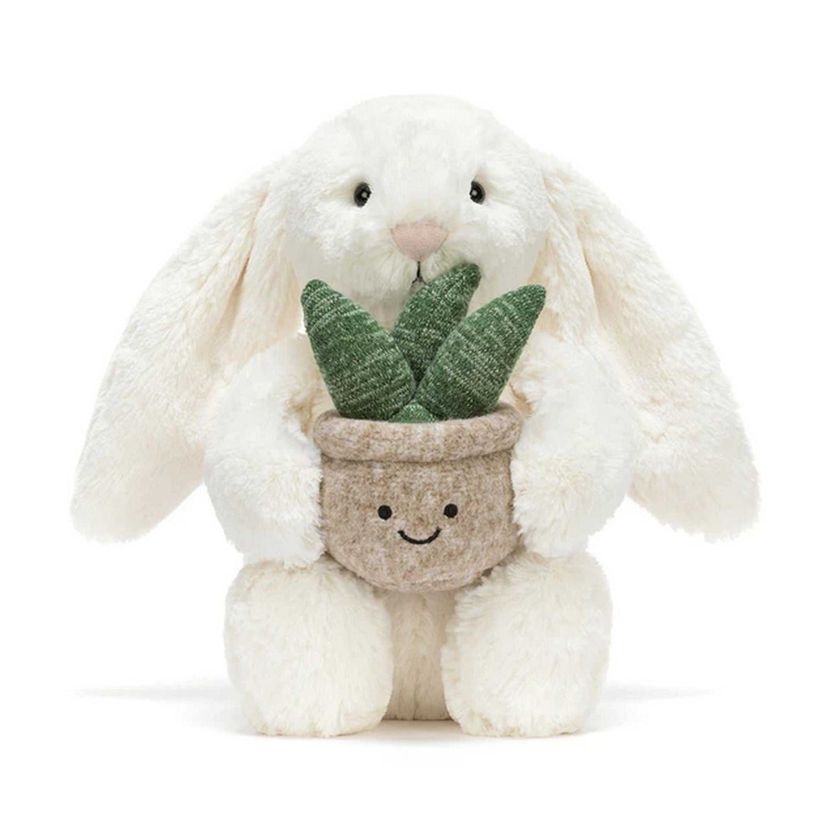 Hase mit Pflanze