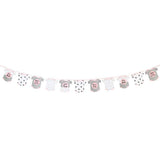 Pinke Strampler Girlande