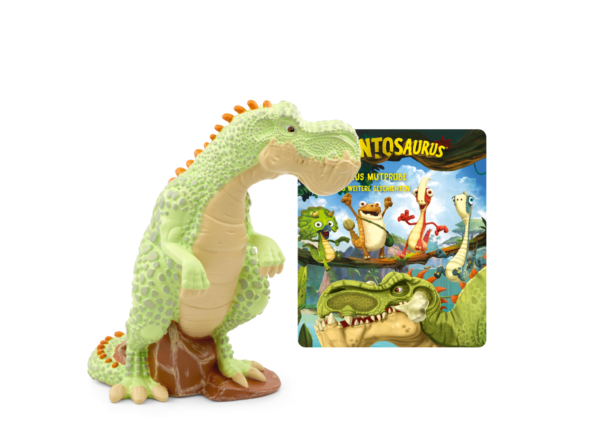 Gigantosaurus Hörfigur für die Toniebox mit vier Dinosauriern und spannenden Abenteuern für Kinder ab 4 Jahren