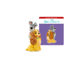 Disney - Susi und Strolch Hörspiel Cover mit Susi und Strolch in Abenteuerkulisse