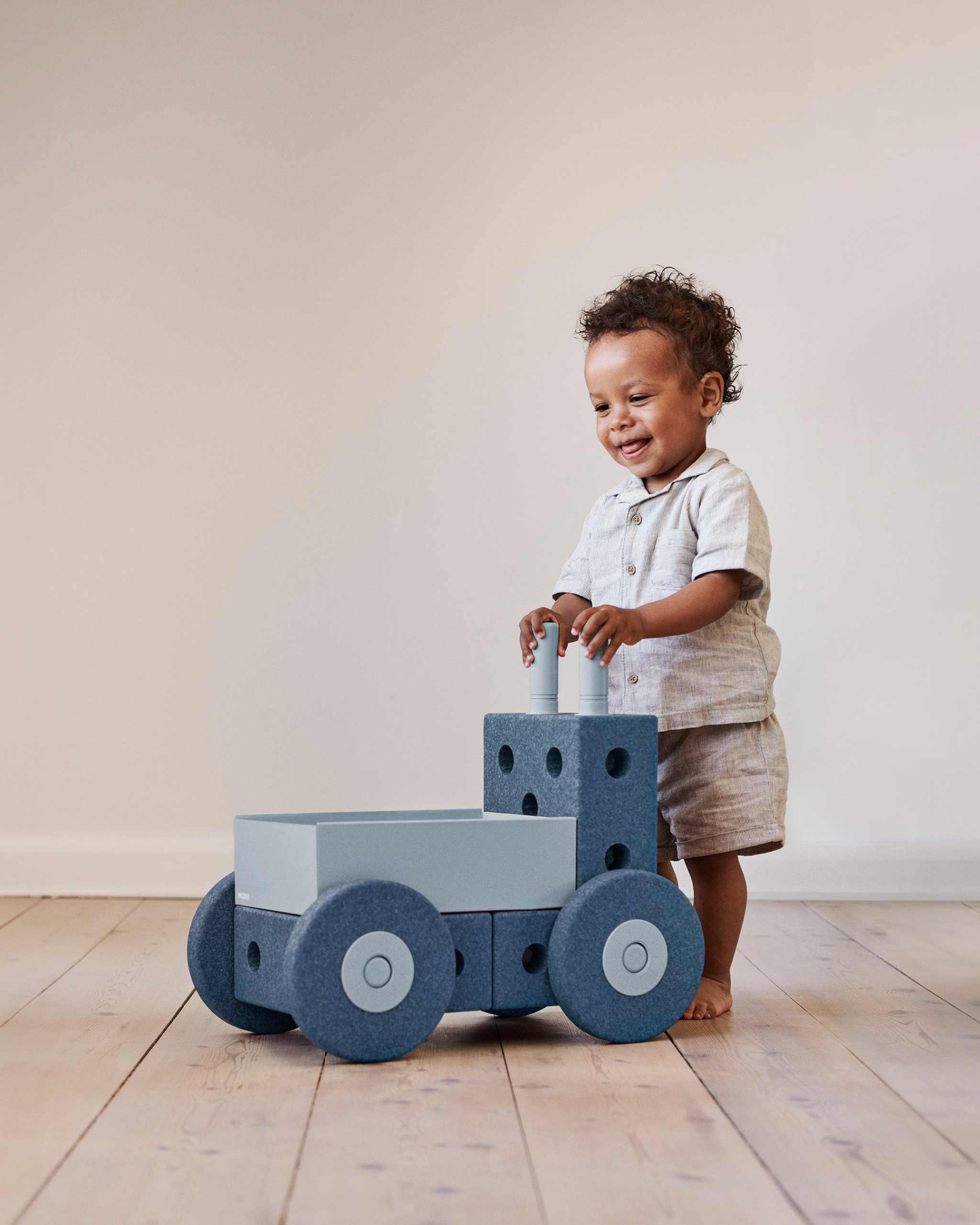MODU 3-IN-1 Lauflernwagen/ Deep Blue