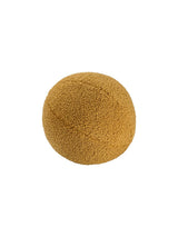 Mapel Ball Cushion made of soft teddy fabric, 35x35 cm, cozy and stylish with OEKO-TEX® certification and micro-cluster fiber filling