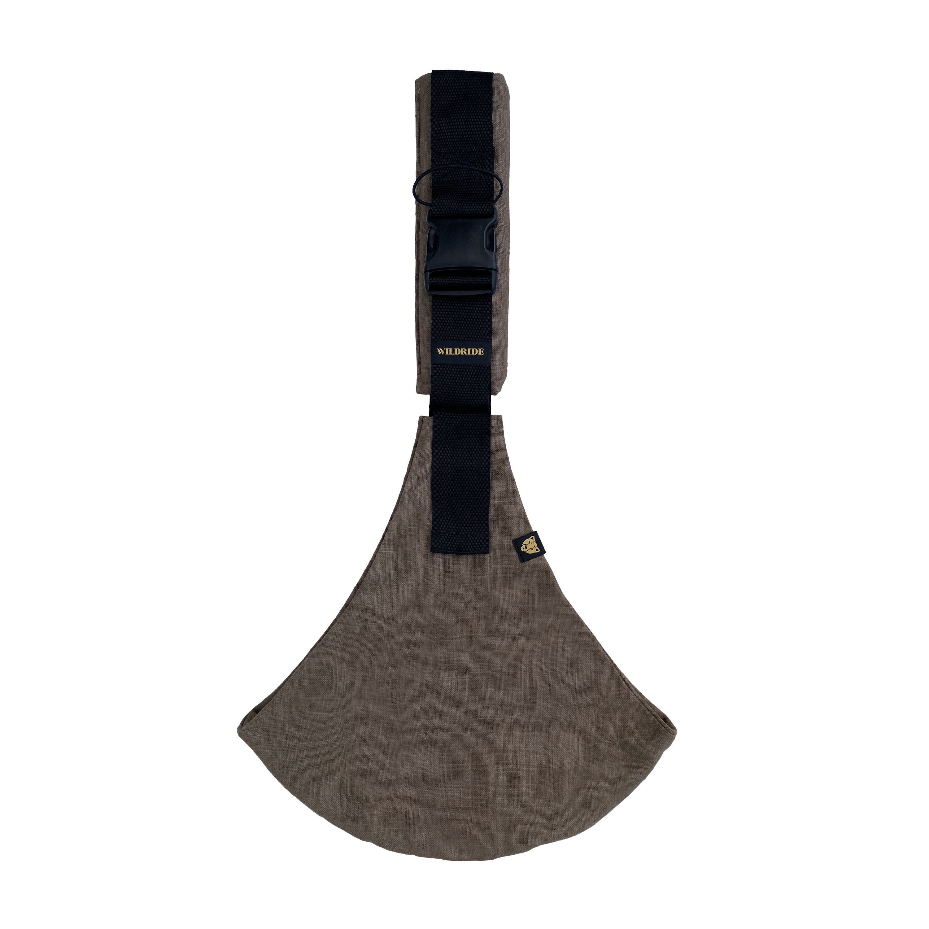 Kindertrage Leinen/ Brown