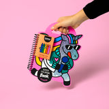 Super coloring & Stickerbook / Einhorn