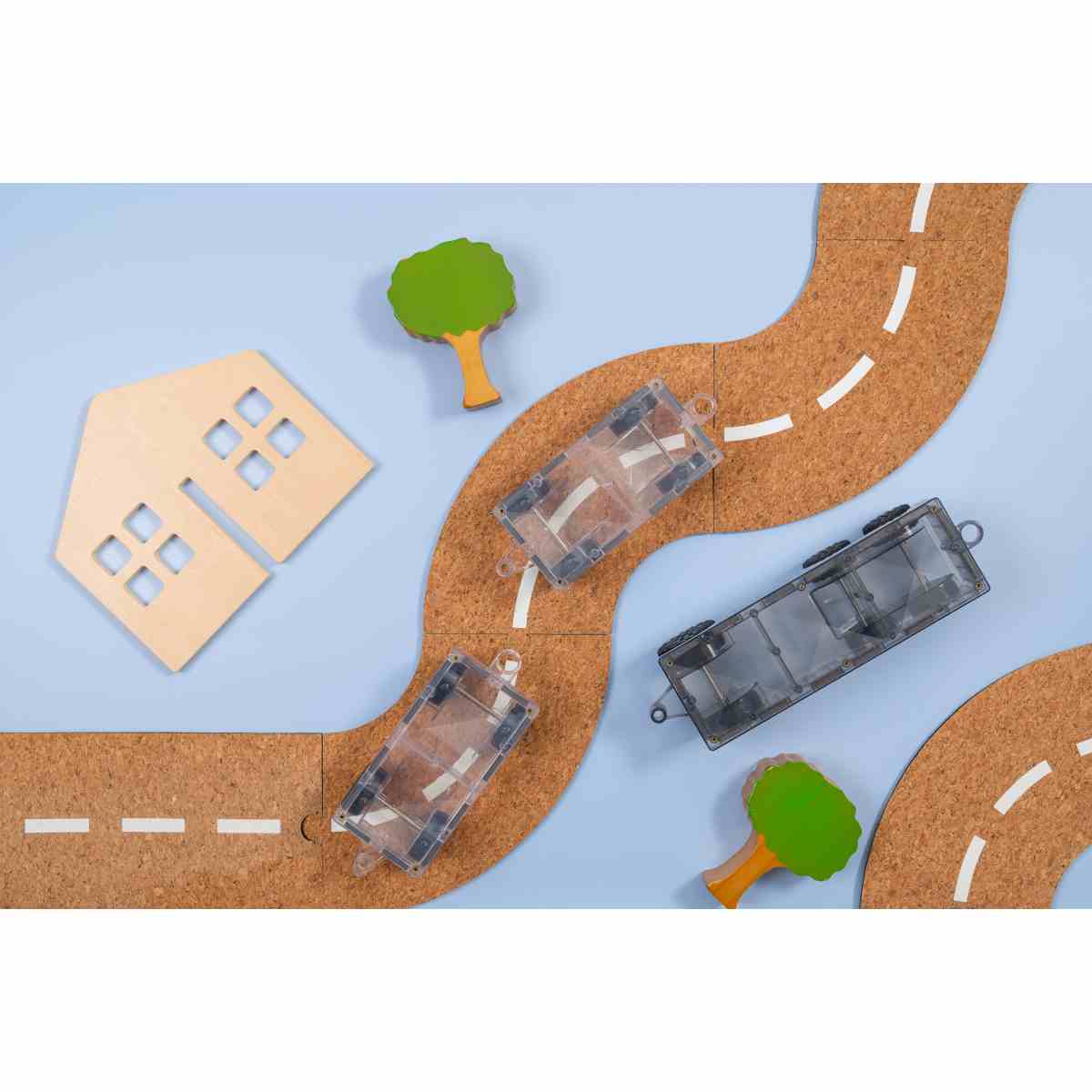 Magnetbausteine Pastel Transport Pack 50 Teile
