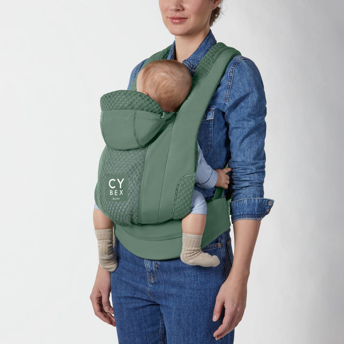 COYA Babytrage Leaf Green | dark green