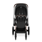 PRIAM Comfort Rosegold incl. Babywanne, Sitzeinheit, Sitzbezug Sepia Black