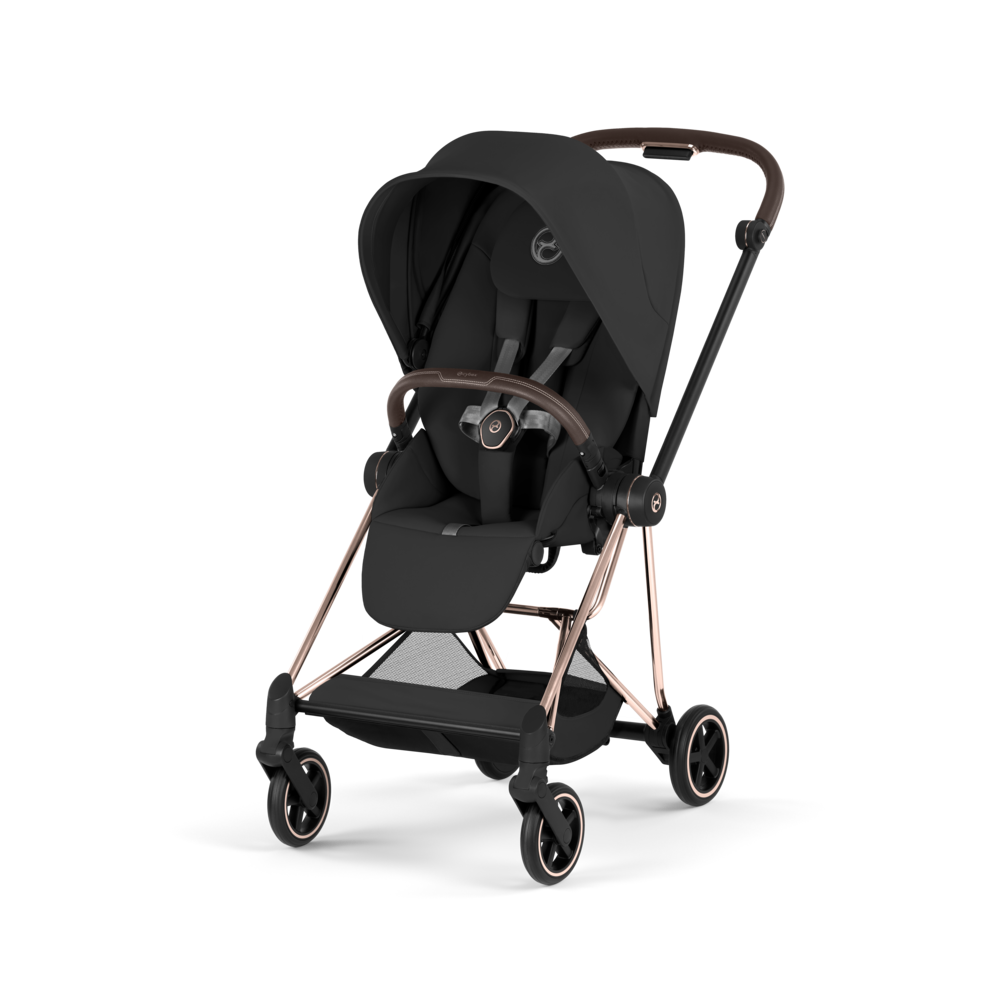 MIOS Comfort Rosegold incl. Babywanne faltbar Sepia Black
