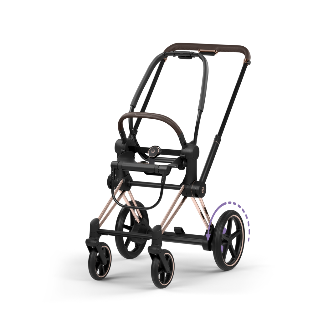 ePRIAM Style Rahmen inkl. Gestell Sitzeinheit Rosegold