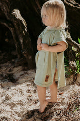 UV Poncho Olive Green 3-5 Jahre