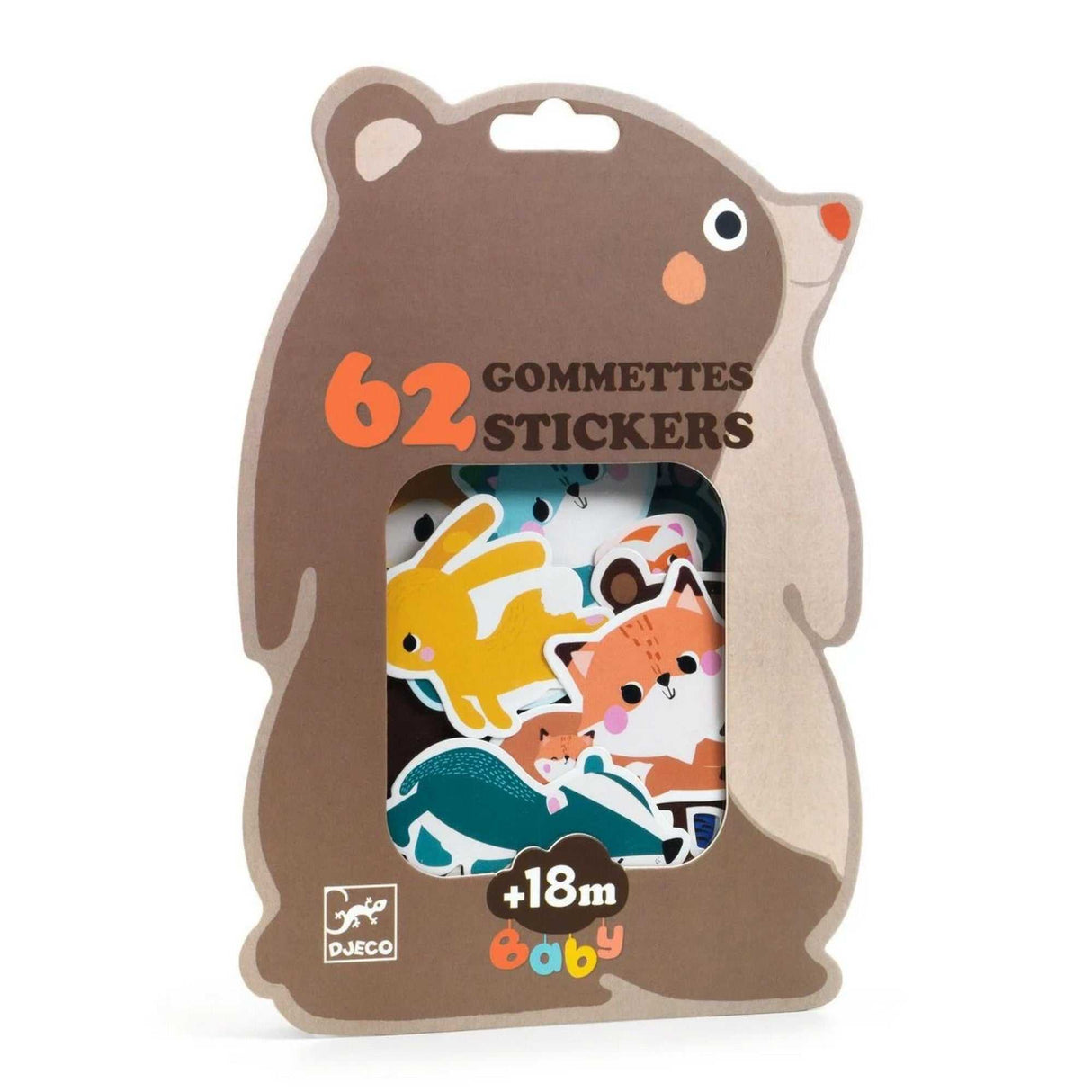 Sticker 18+: Waldtiere