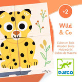 Holzwürfel: Wild & Co