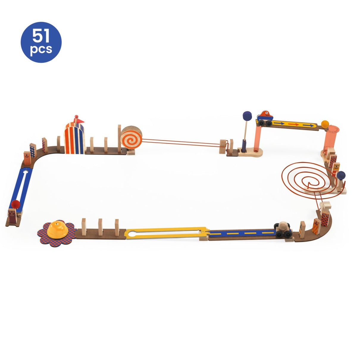 Zig & go Junior - Racer - 51 Teile