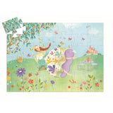 Formen Puzzle: Prinzessin des Frühlings