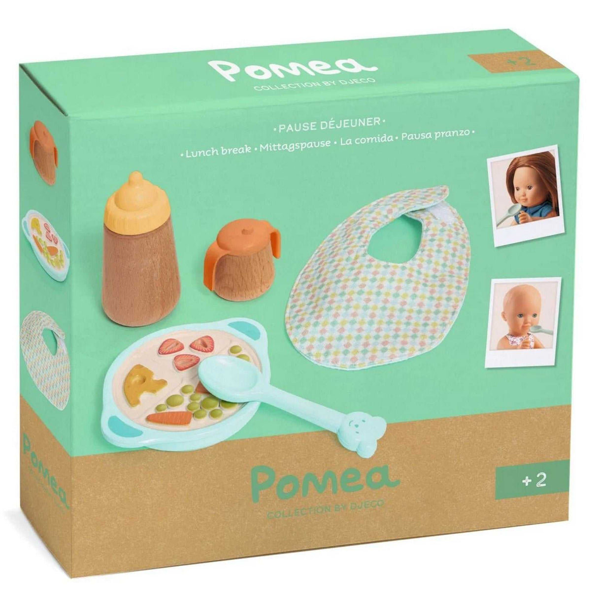 POMEA Puppen Lunch Set