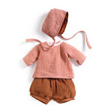 Puppenkleidung Peach