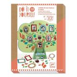 DIY Stammbaum Set "Meine Familie" mit wiederverwendbaren Stickern und Bastelanleitung