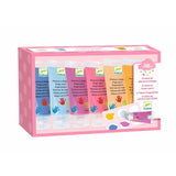 Farben: 6 Tuben Fingerfarbe sanfte Farben