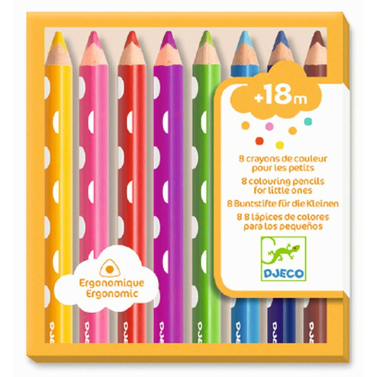 Farben: 8 dicke Buntstifte