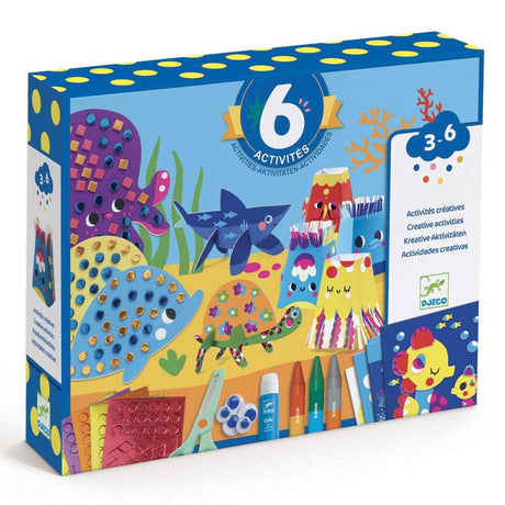 Kreativsets Das Meer mit Bastelmaterialien für Kinder ab 3 Jahren