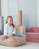 Roll Cushion/ Brown Sugar