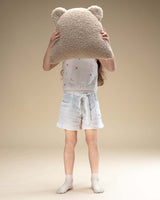 Bear Cushion/ Biscuit