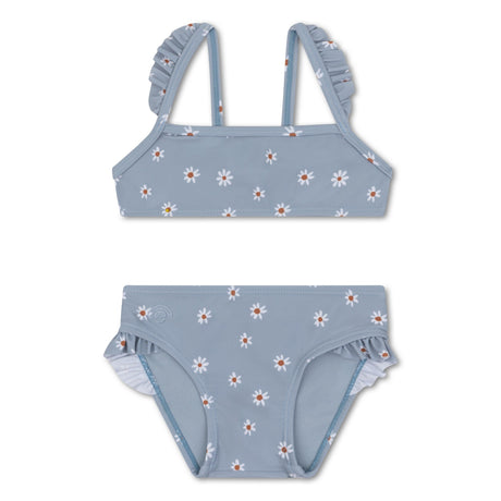 Kinder-Bikini mit verspieltem Gänseblümchen-Print und UV-Schutz aus recyceltem Material
