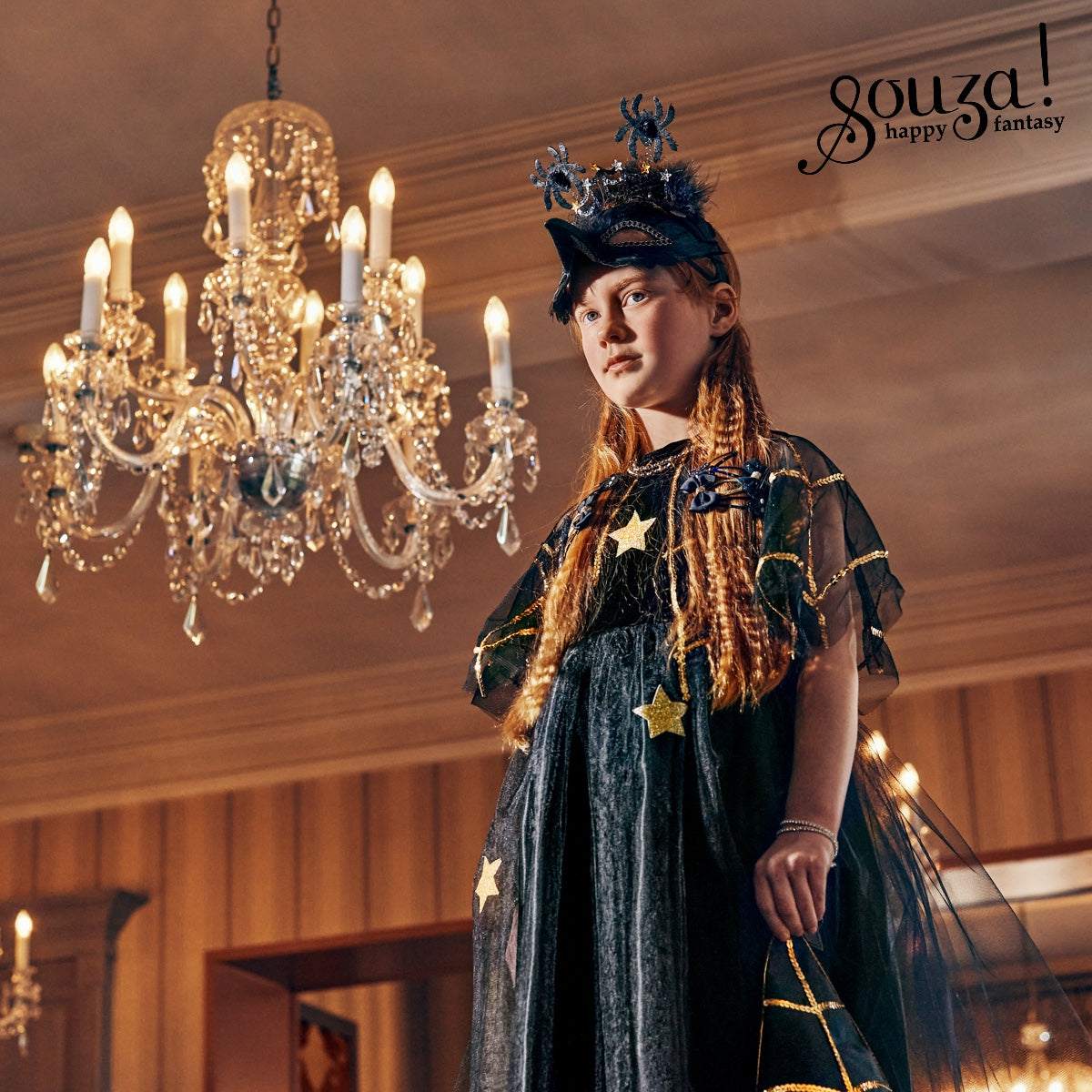Hexenkostüm Kleid Evilian 5-7Jahre