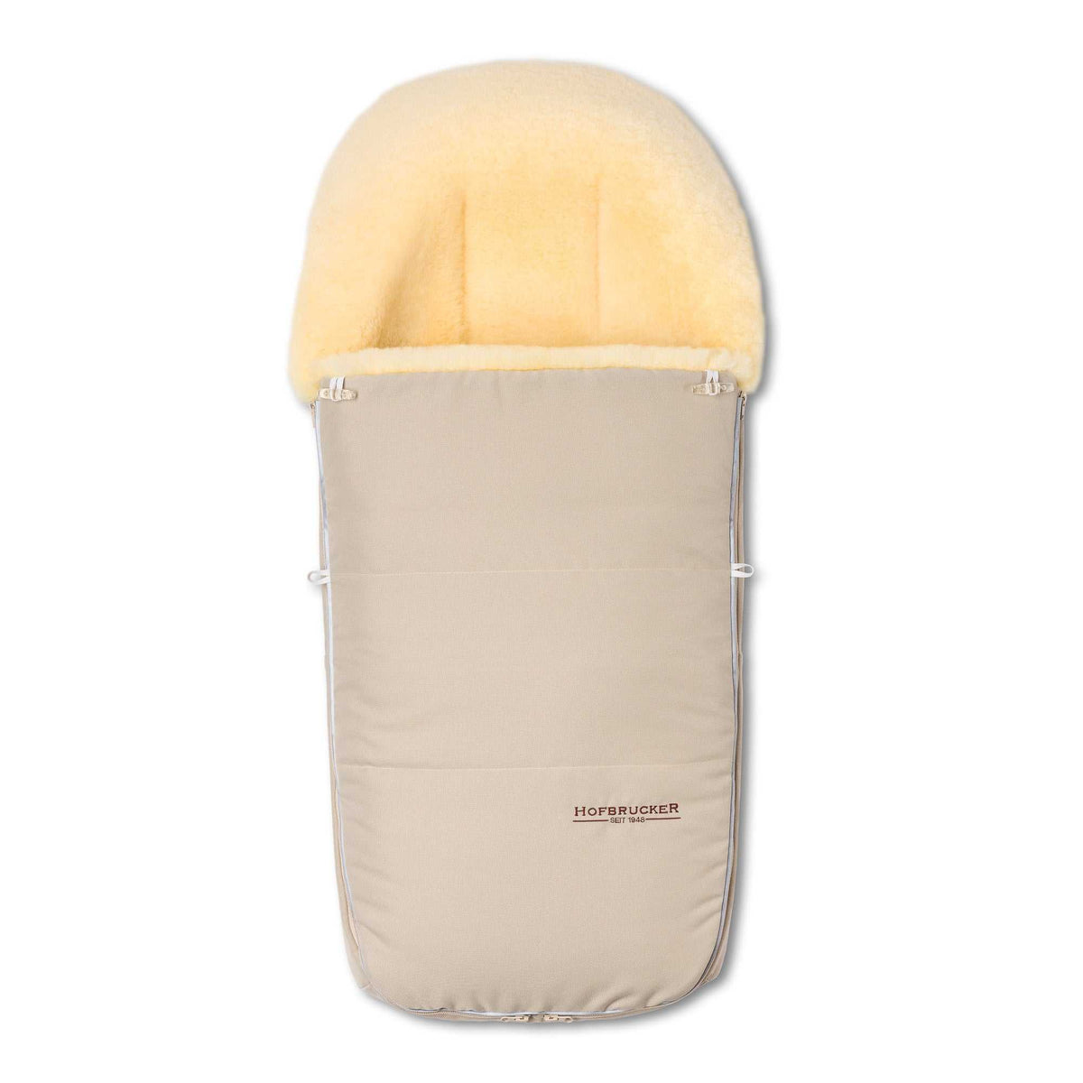 Lammfell Fußsack Polaris/ Beige