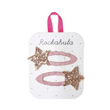 Haarspangen Starlight Pink
