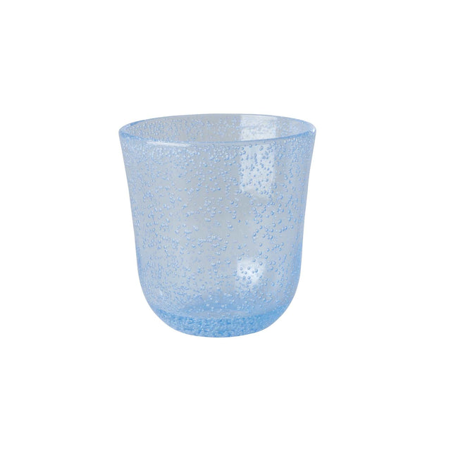 Mintfarbener Becher Acryl 410 ml mit verspieltem Blasendesign