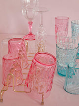 Acrylbecher/ Rosa
