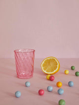 Acrylbecher/ Rosa