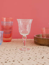 Weinglas Acryl/ Bubble Clear