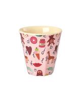 Becher/ Pink ABC Print 160ml