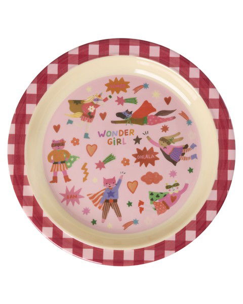 Kinderteller Hero Pink