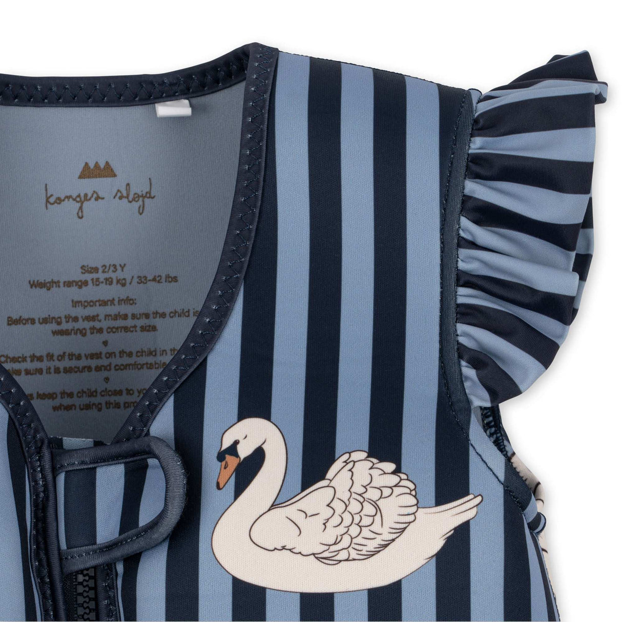 Schwimmweste/ Swan Stripe