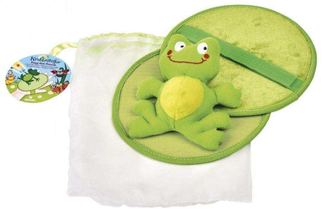 Fang den Frosch Wurfspiel mit Plüschfrosch und Fangscheiben für drinnen und draußen