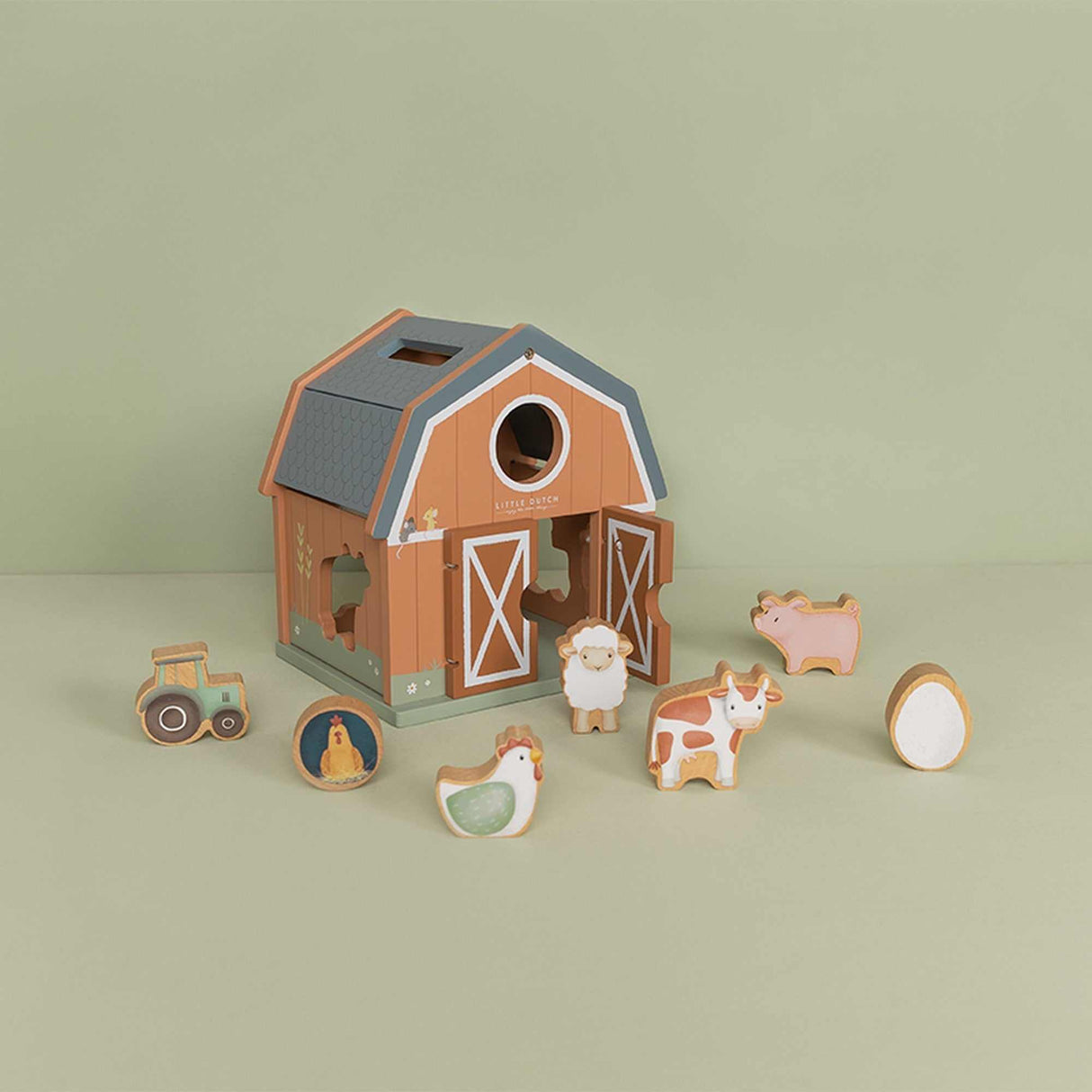 Formen- Steckspiel/ Little Farm
