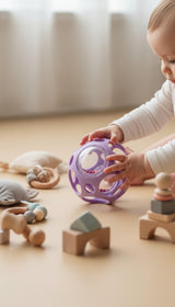 Sensorische Ballrassel / Lila