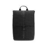 Bugaboo Wickelrucksack Mitternachtsschwarz mit Wickelunterlage und mehreren Fächern für Babyutensilien