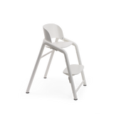 Bugaboo Giraffe Hochstuhl aus weiß lackiertem Buchenholz mit verstellbarer Sitzhöhe und ergonomischem Design