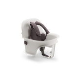 Bugaboo Giraffe Baby Set weiß mit 5-Punkt-Gurt für sicheren Hochstuhlgebrauch ab 6 Monaten