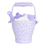 Silikon Beach- Set/ Lila Leopard
